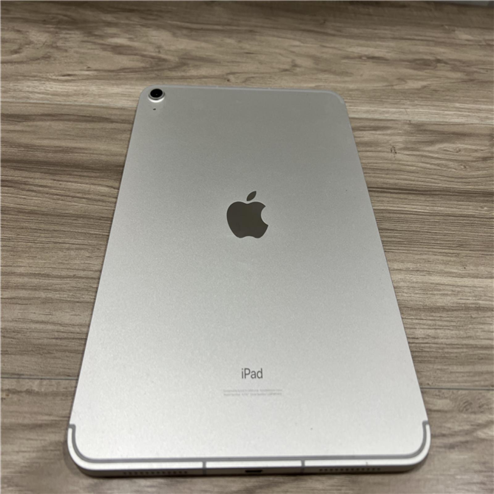 AS-IS Apple iPad 10th Gen 256GB Silver Cellular MQ6T3LL/a