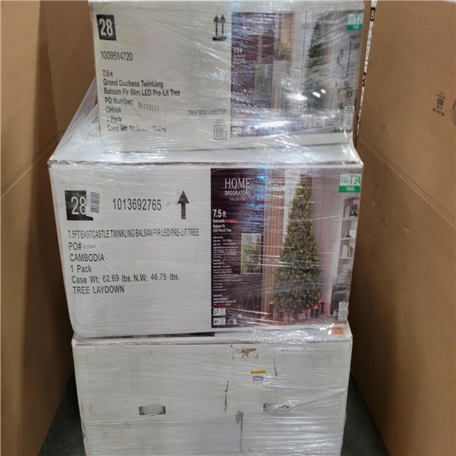 California AS-IS Holiday Pallet