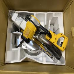 Dallas Location - As-Is DEWALT 12-in Dual Bevel Sliding Compound Miter Saw (Like New Condition)