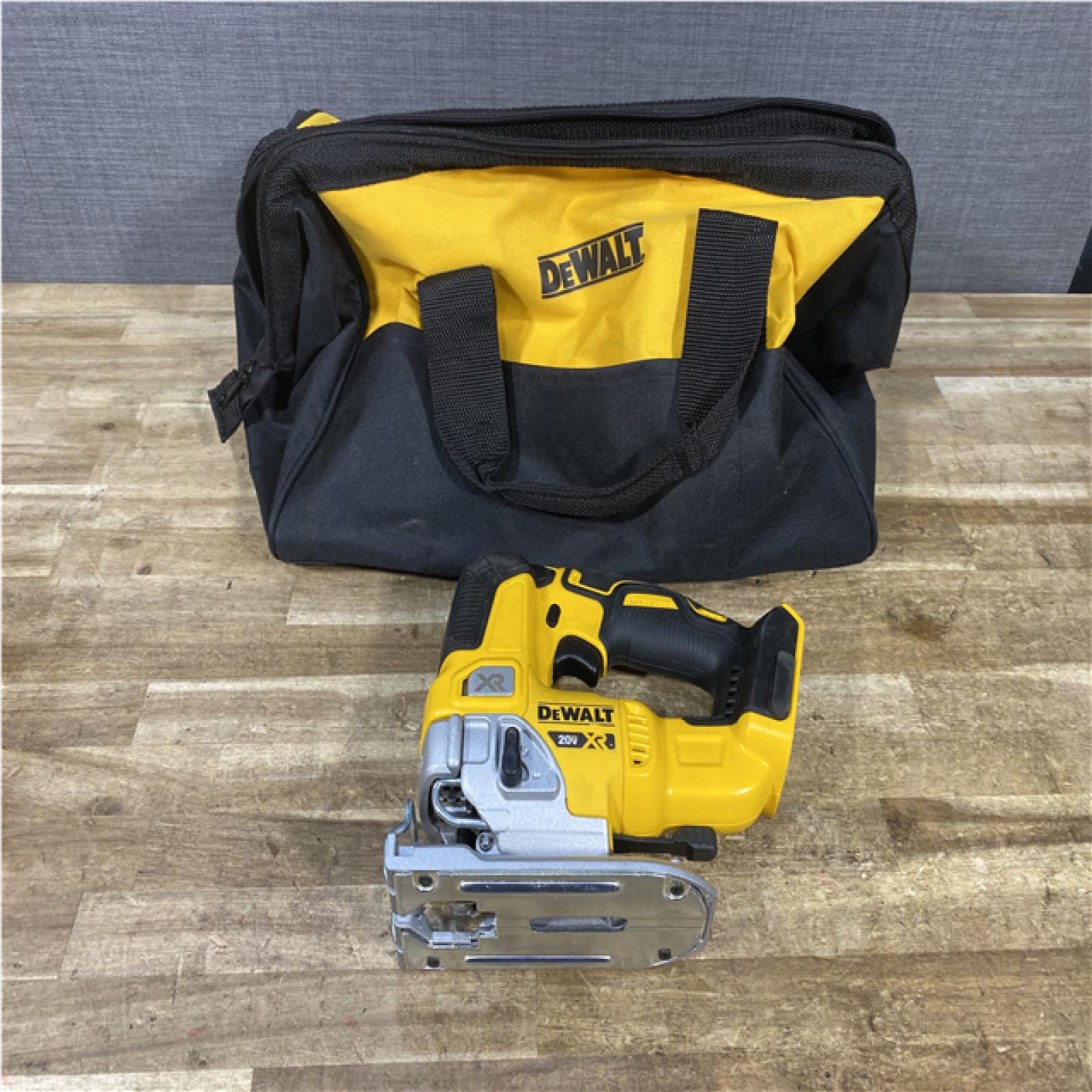Houston Location AS-IS DEWALT 20-Volt MAX XR Lithium-Ion Cordless Brushless Jigsaw (Tool-Only)