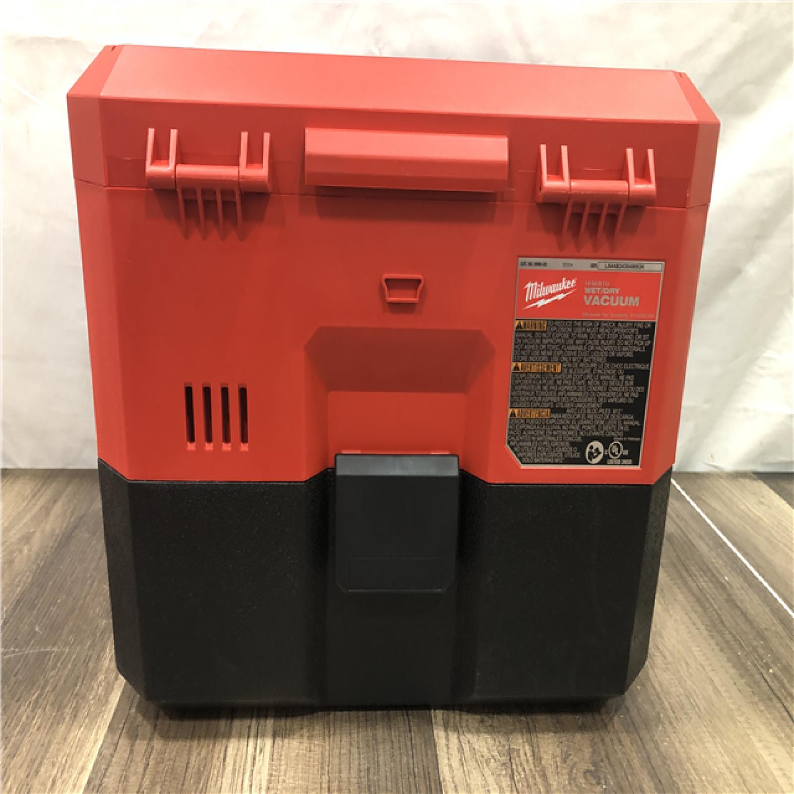 AS-IS Milwaukee FUEL 12-Volt Lithium-Ion Cordless 1.6 Gal. Wet/Dry Vacuum (Vacuum-Only)