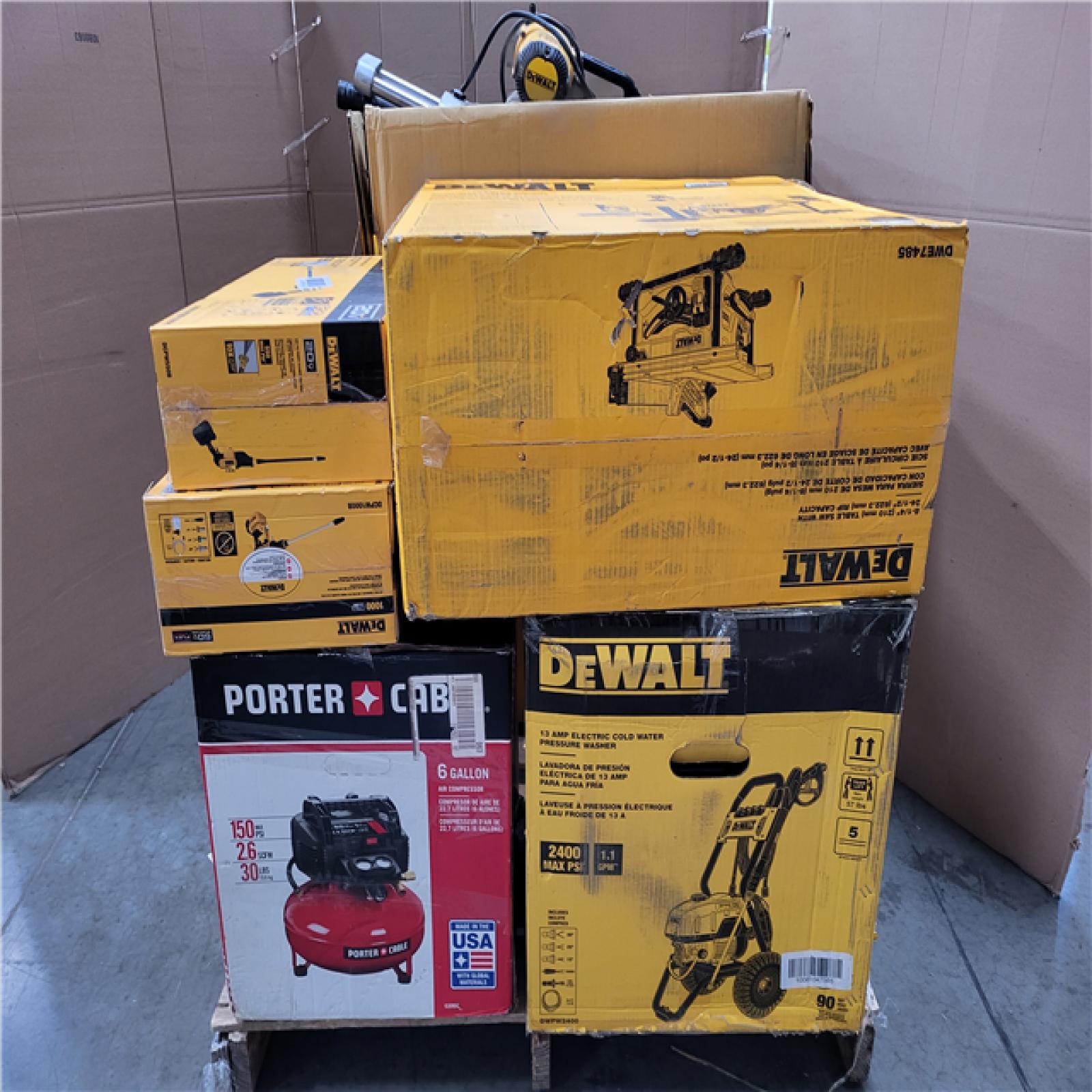 CALIFORNIA AS-IS TOOL PALLET