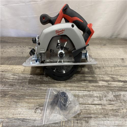 AS-IS Milwaukee 18V Lithium-Ion Cordless 6-1/2 in. Circular Saw (Tool-Only)