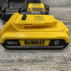 AS-IS DEWALT Atomic 20V Lithium-Ion Cordless Compact 1/2 in. Drill/Driver Kit