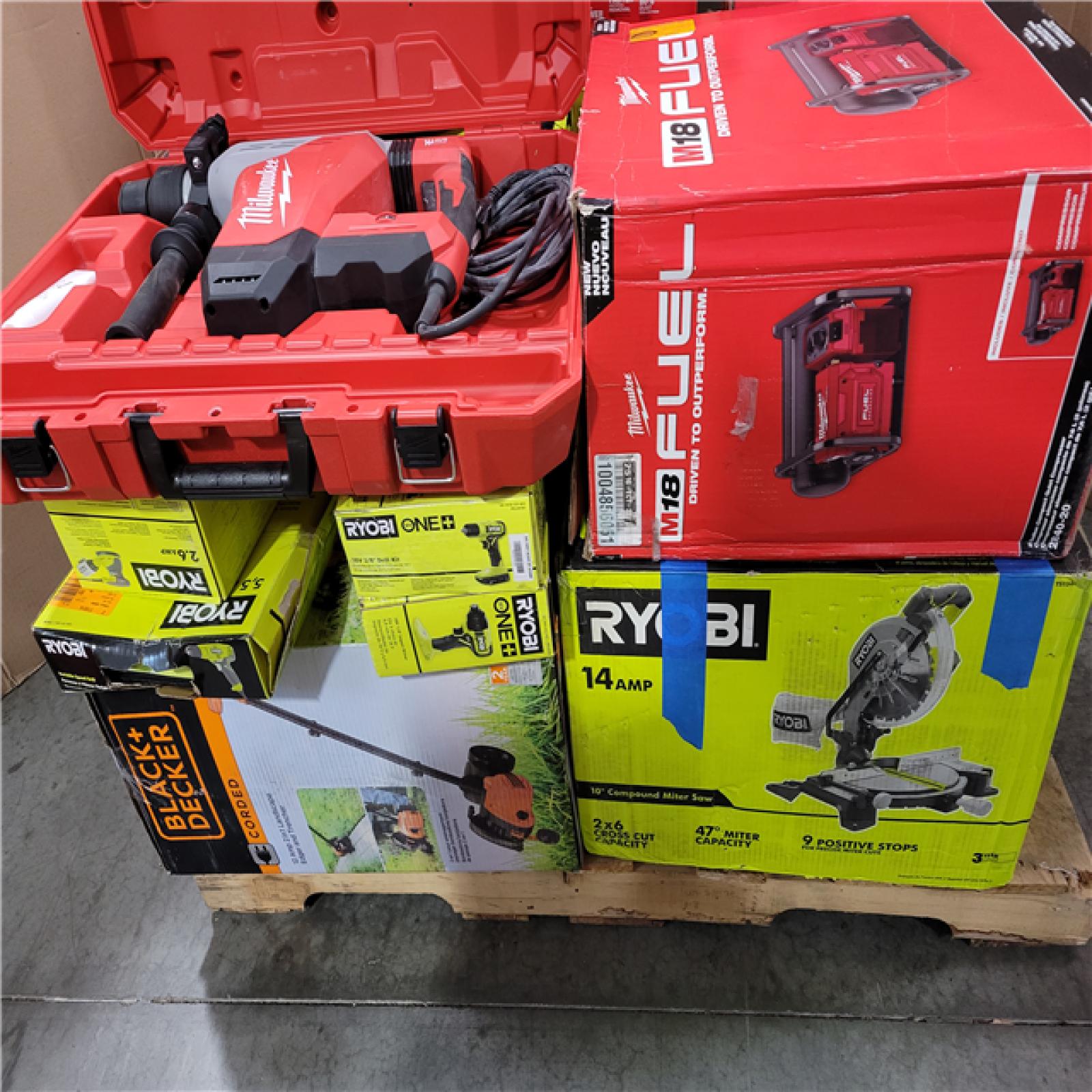 CALIFORNIA AS-IS TOOL PALLET