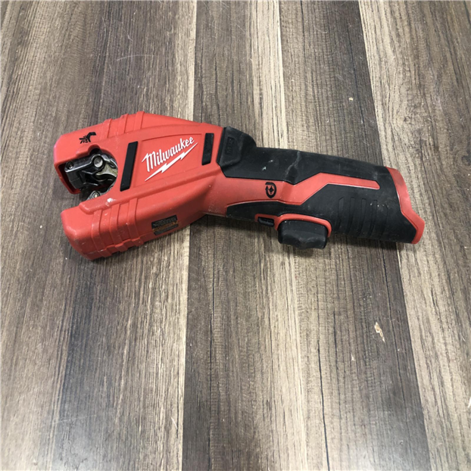 AS-IS Milwaukee 12V Lithium-Ion Cordless Copper Tubing Cutter (Tool-Only)