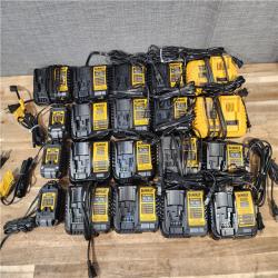 HOUSTON LOCATION - AS-IS DEWALT BATTERY CHARGER PACK QTY - 20