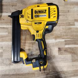 HOUSTON LOCATION - AS-IS DEWALT 20V MAX XR Lithium-Ion Cordless 18-Gauge Narrow Crown Stapler Kit