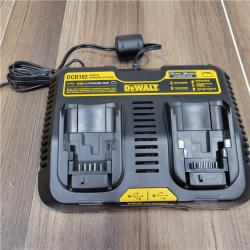 AS-IS DEWALT 12-Volt to 20-Volt MAX Lithium-Ion Dual Port Jobsite Fast Charging Station