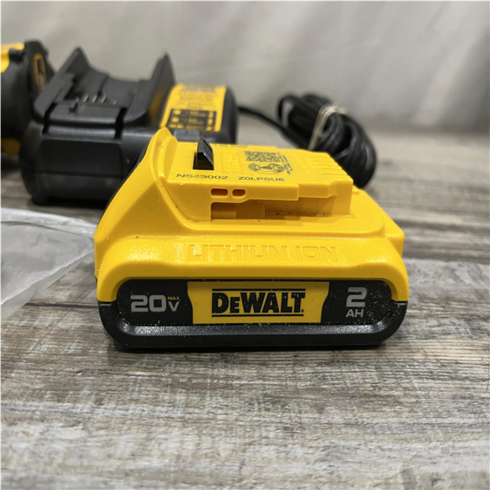 AS-IS DEWALT Atomic 20V Lithium-Ion Cordless Compact 1/2 in. Drill/Driver Kit