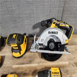 HOUSTON LOCATION - AS-IS DEWALT 5 TOOL COMBO KIT W/ (2) BATTERY & CHARGER