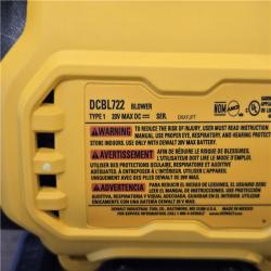 AS-IS DEWALT 20V MAX* XR Cordless Handheld Blower Kit