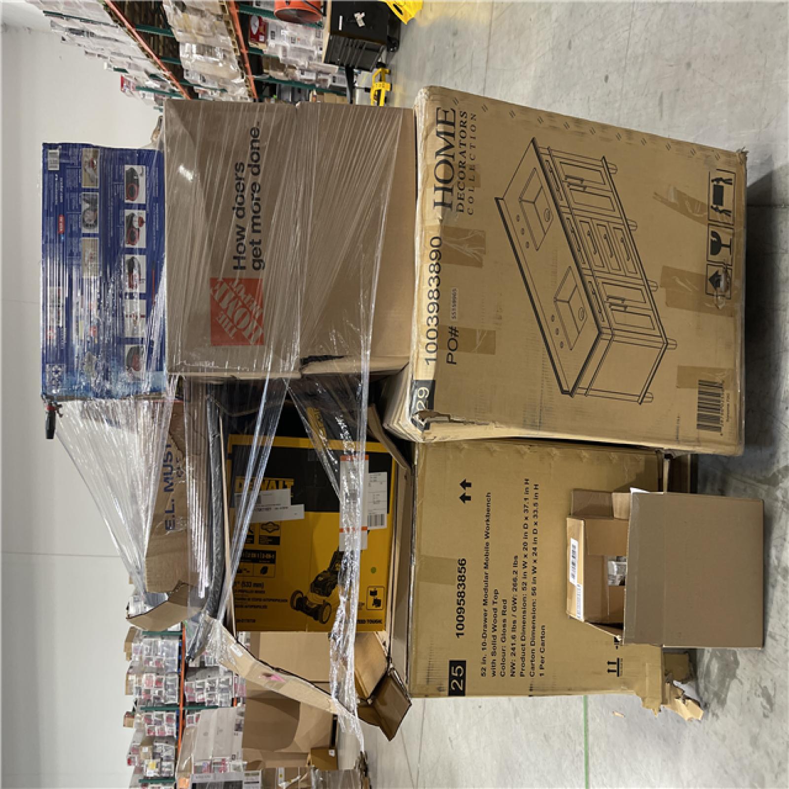 DALLAS LOCATION- AS-IS- HOME IMPROVEMENT PALLET