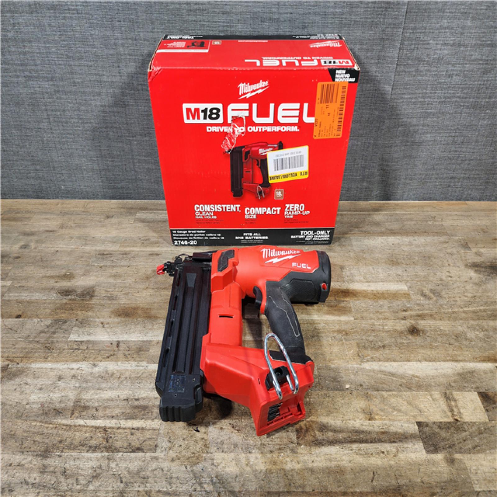 HOUSTON LOCATION - AS-IS Milwaukee M18 Fuel 18V Brushless 18-Gauge Brad Nailer 2746-20 (Bare Tool)