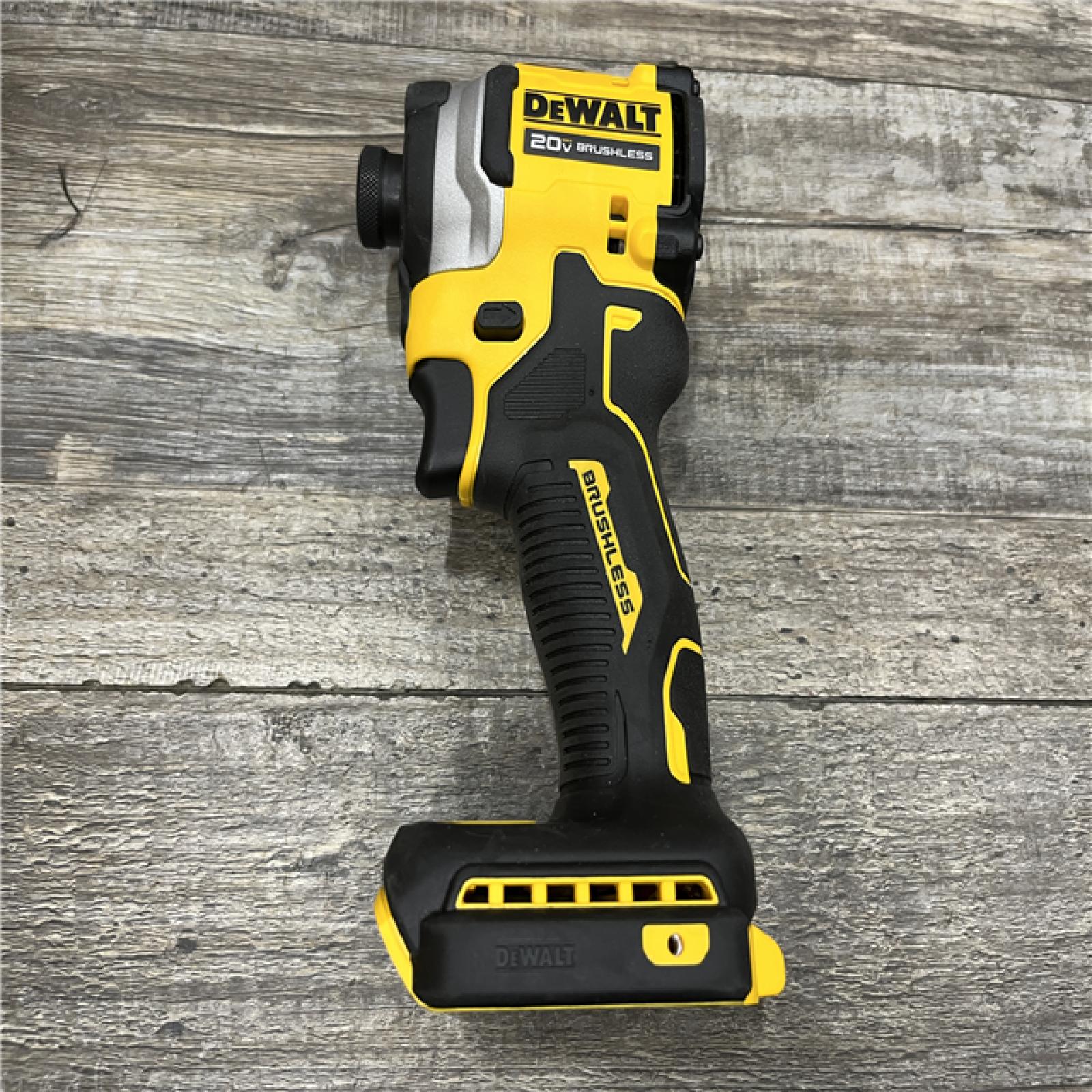 AS-IS DEWALT ATOMIC 20V MAX Lithium-Ion Cordless 1/4 in. Brushless Impact Driver Kit