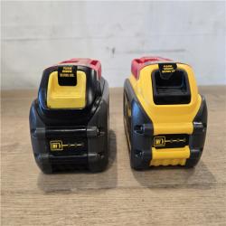 AS-IS DEWALT FLEXVOLT 20V/60V MAX Lithium-Ion 6.0Ah Battery Pack (2 Pack)