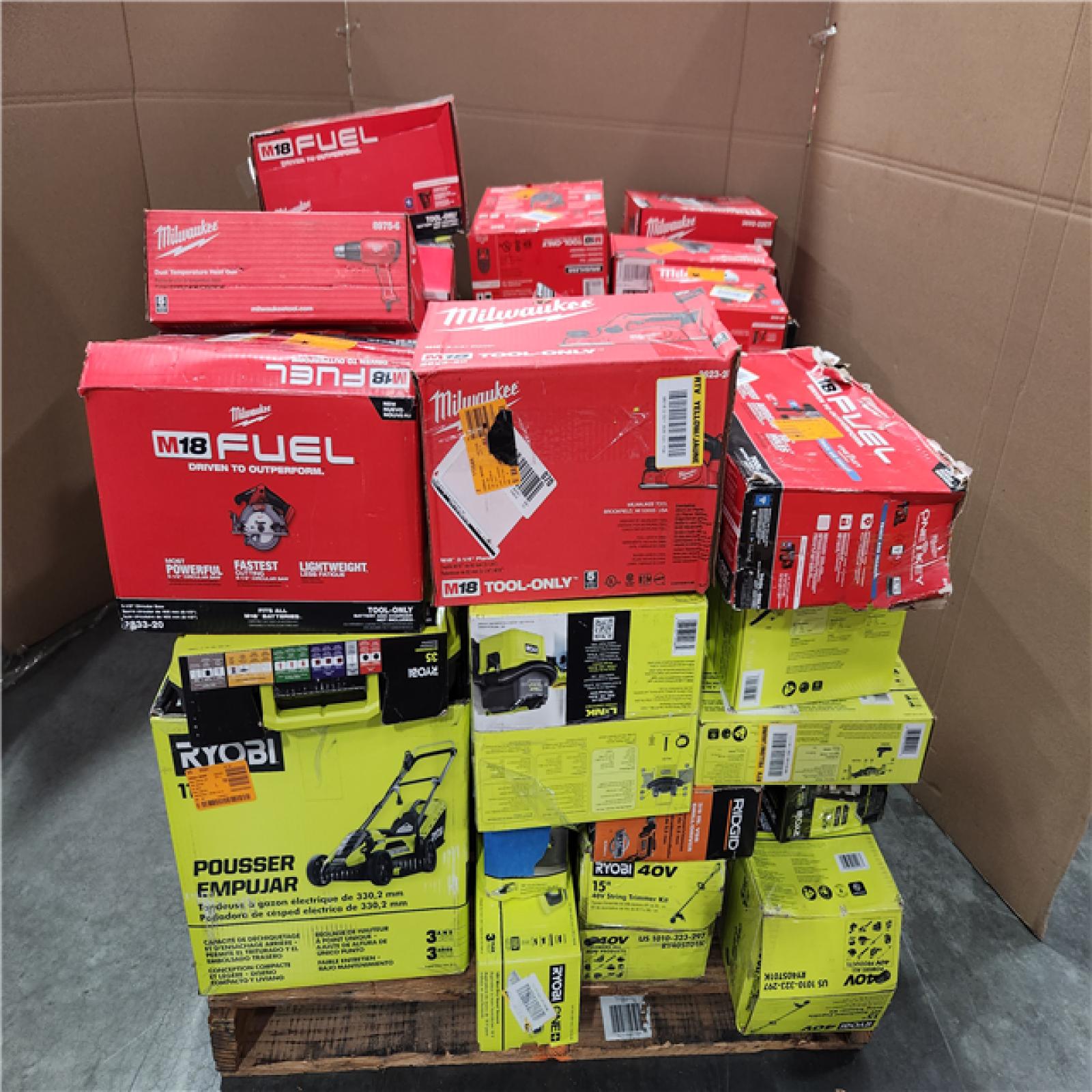 CALIFORNIA AS-IS TOOL PALLET