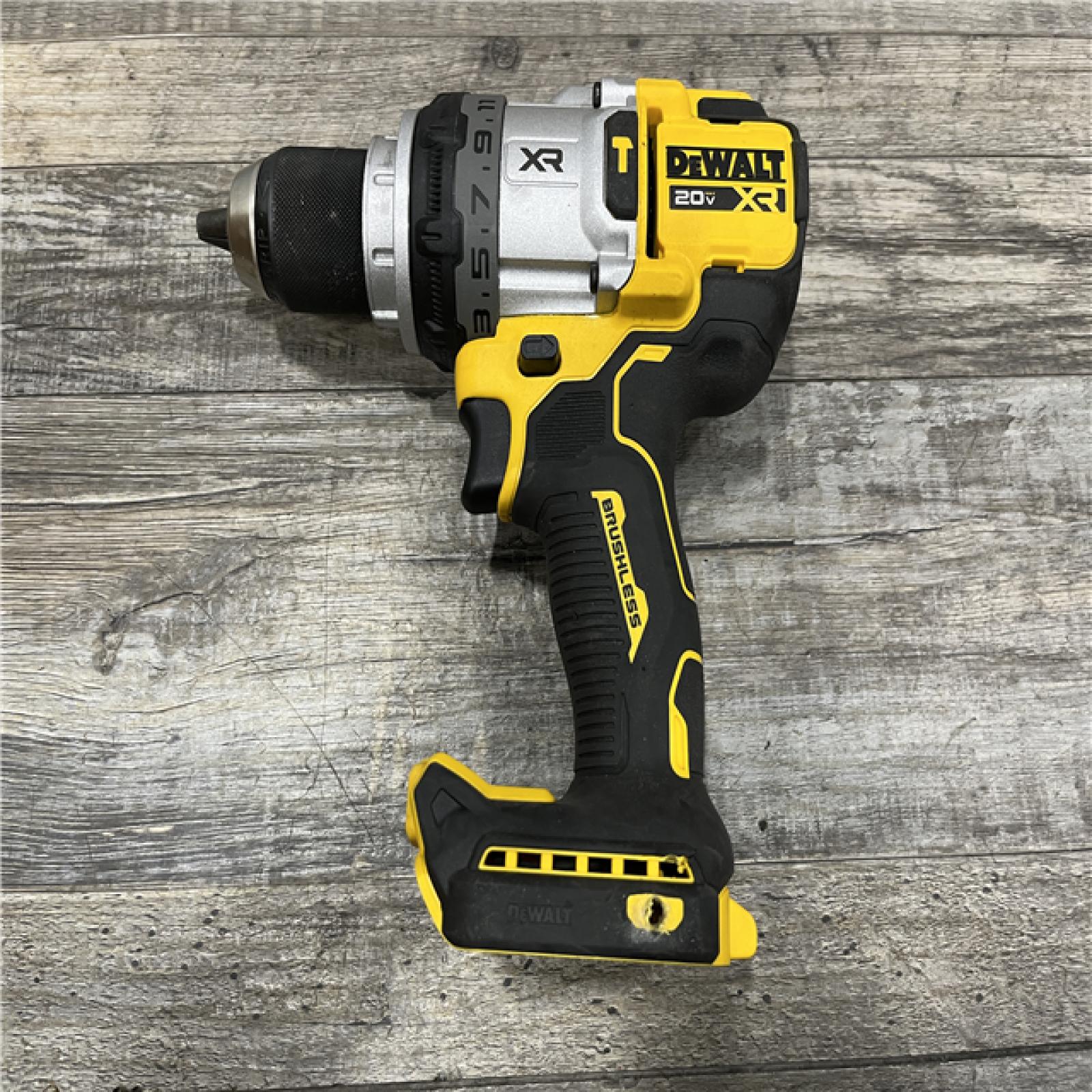 AS-IS DEWALT 20V MAX Brushless Cordless 1/2 3-Speed Hammer Drill (Tool-Only)