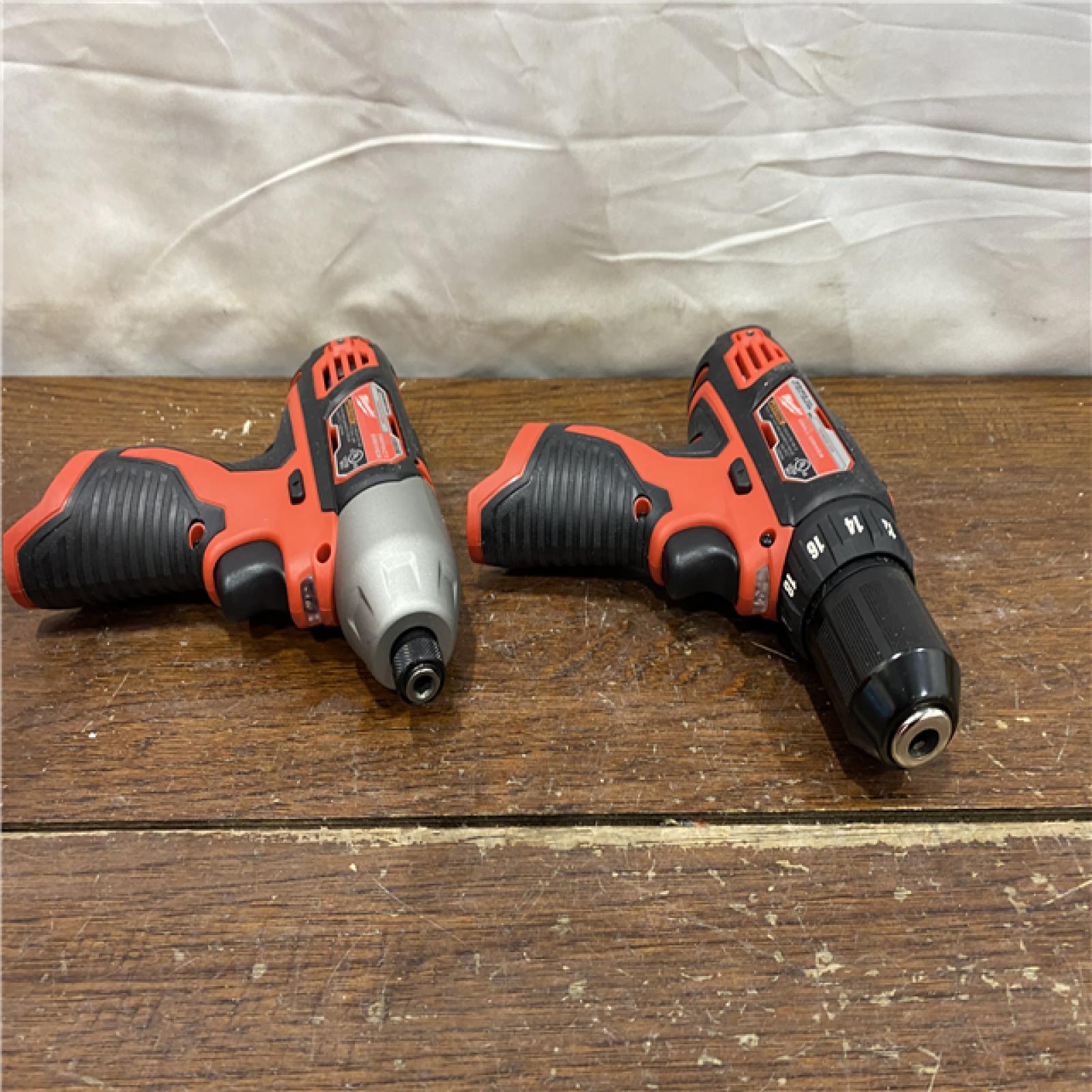 AS-IS Milwaukee 2497-22 M12 Hammer Drill and Impact Combo
