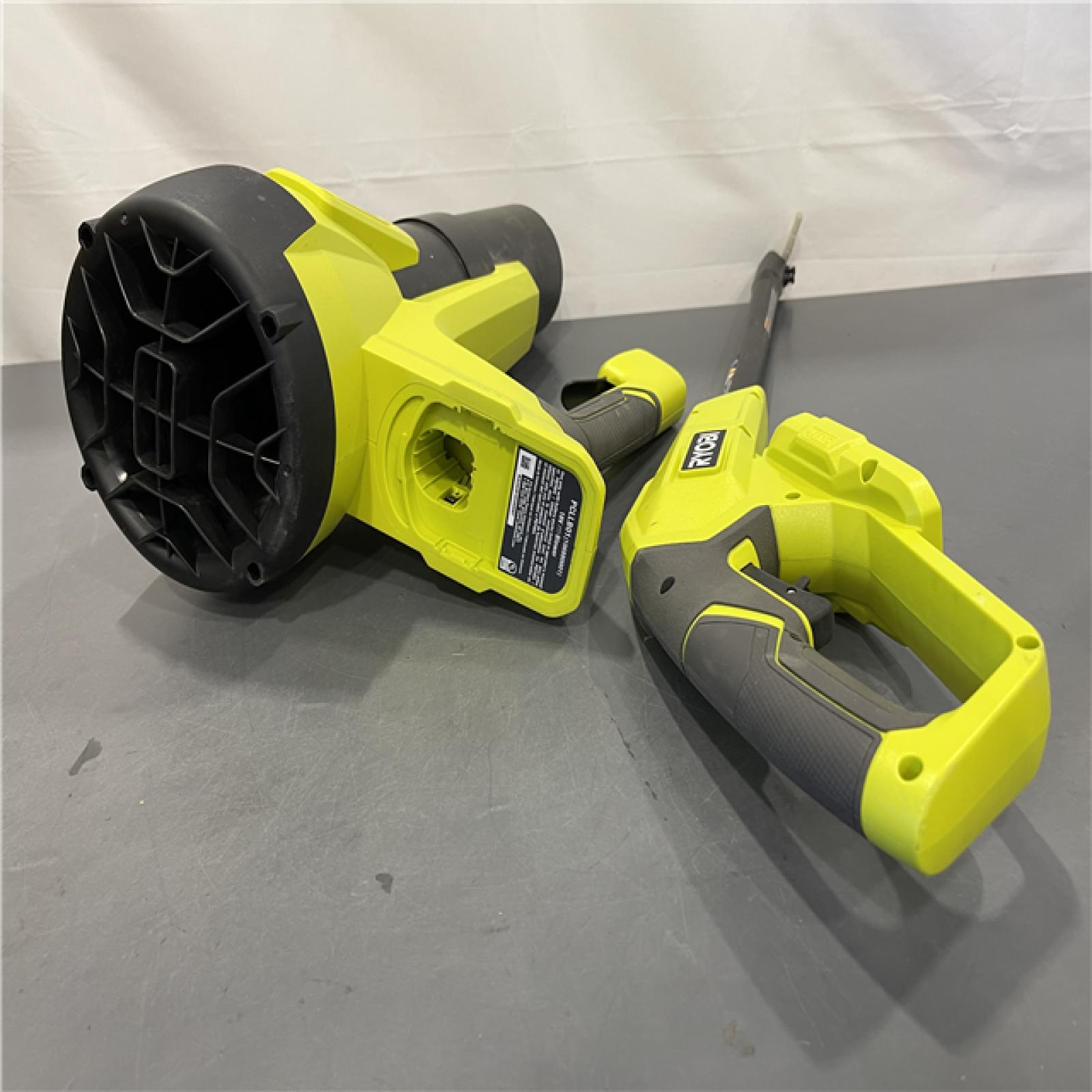 AS-IS - RYOBI ONE+ 18V Cordless String Trimmer/Edger and Jet Fan Blower Combo Kit