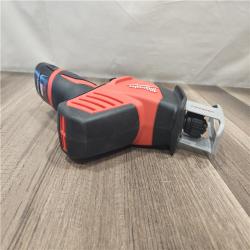 AS-IS- Milwaukee 12V 1.5Ah Cordless Straight Handle Reciprocating Saw Kit
