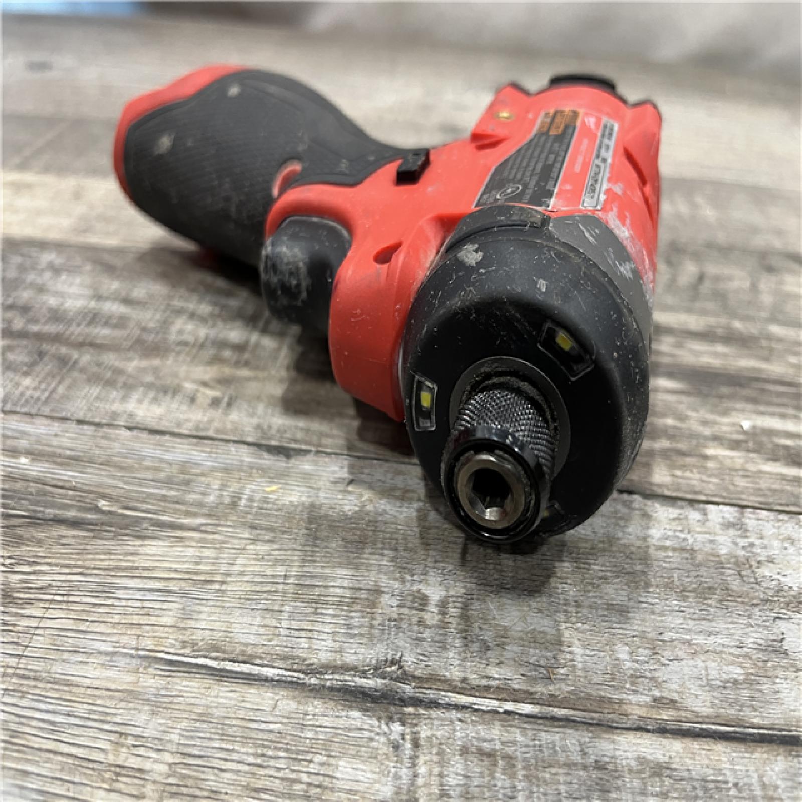 AS-IS Milwaukee FUEL 12V Lithium-Ion Brushless Cordless 1/4 in. Hex Impact Driver (Tool-Only)