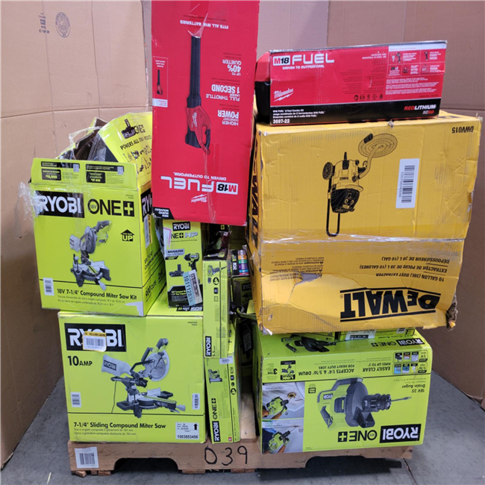 CALIFORNIA AS-IS TOOL PALLET