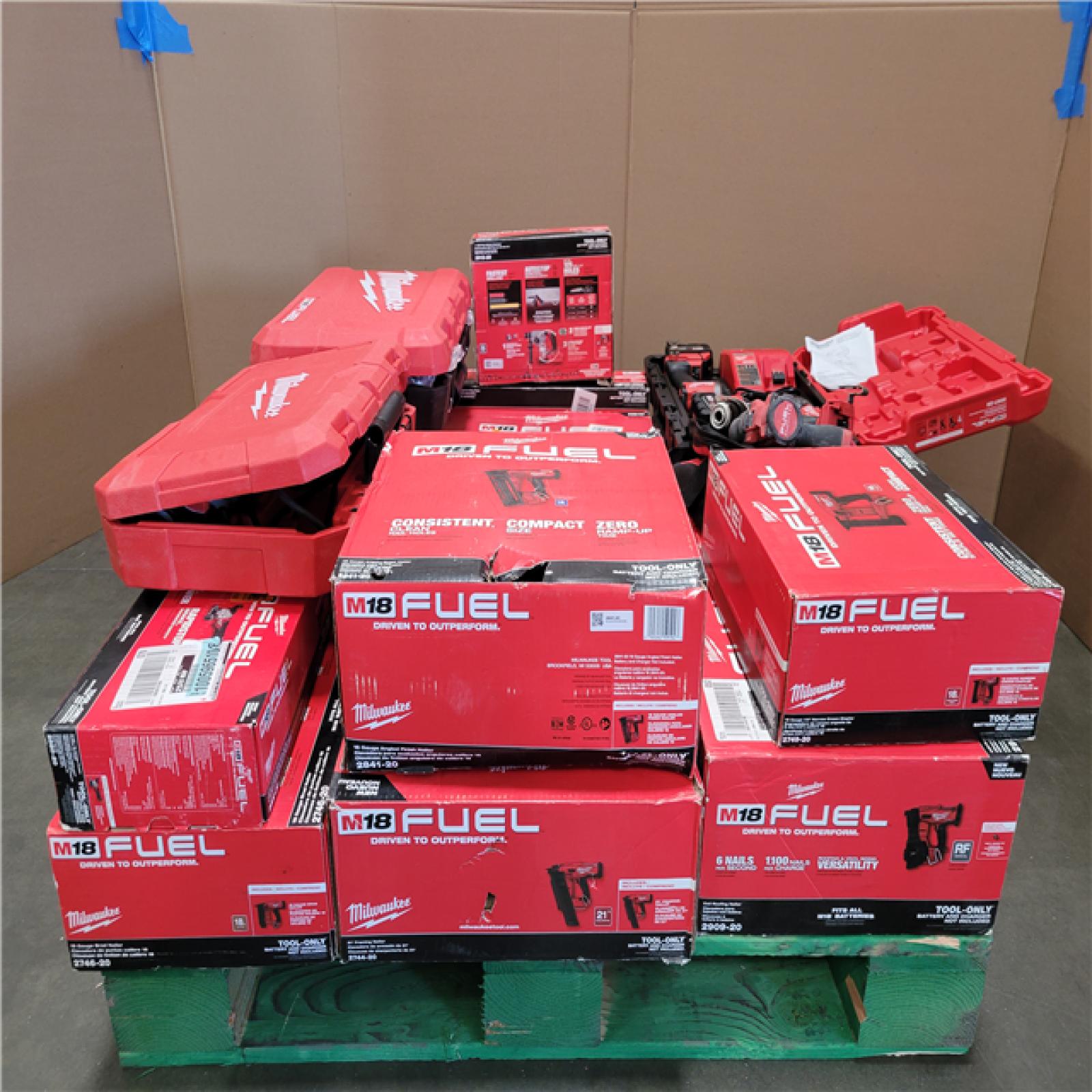 CALIFORNIA AS-IS TOOL PALLET