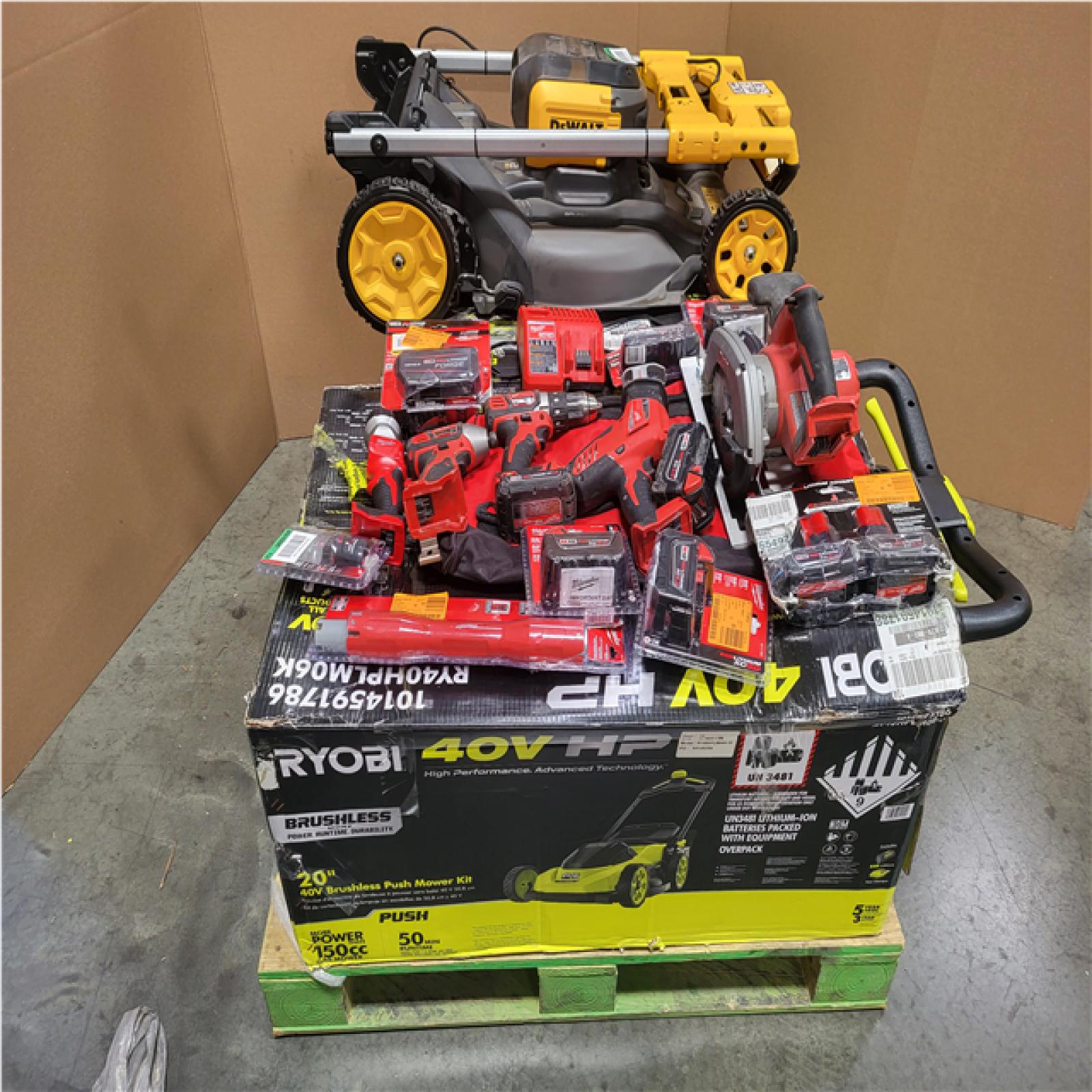 CALIFORNIA AS-IS TOOL PALLET
