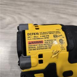 AS-IS DEWALT 20V MAX* XR Cordless 1/4 Quiet Hydraulic Impact Driver (Tool-Only)