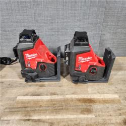 HOUSTON LOCATION - AS-IS MILWAUKEE 2 TOOL COMBO KIT W/ (2) BATTERY & CHARGER