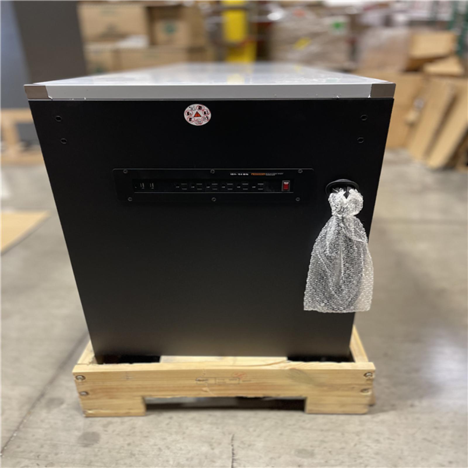 DALLAS LOCATION -  Husky 84 in. W x 24 in. D 9-Drawer Heavy-Duty Mobile Workbench with Stainless Steel Top in Matte Black