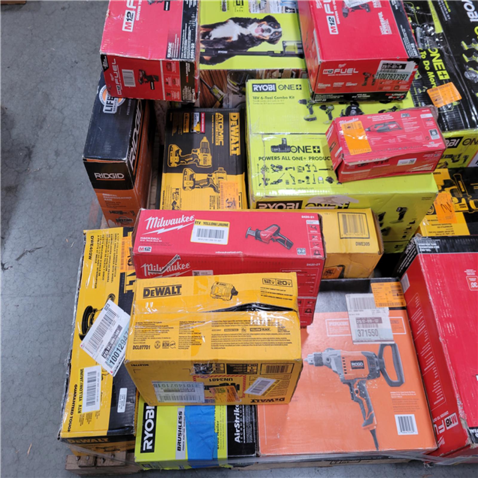 CALIFORNIA AS-IS TOOL PALLET
