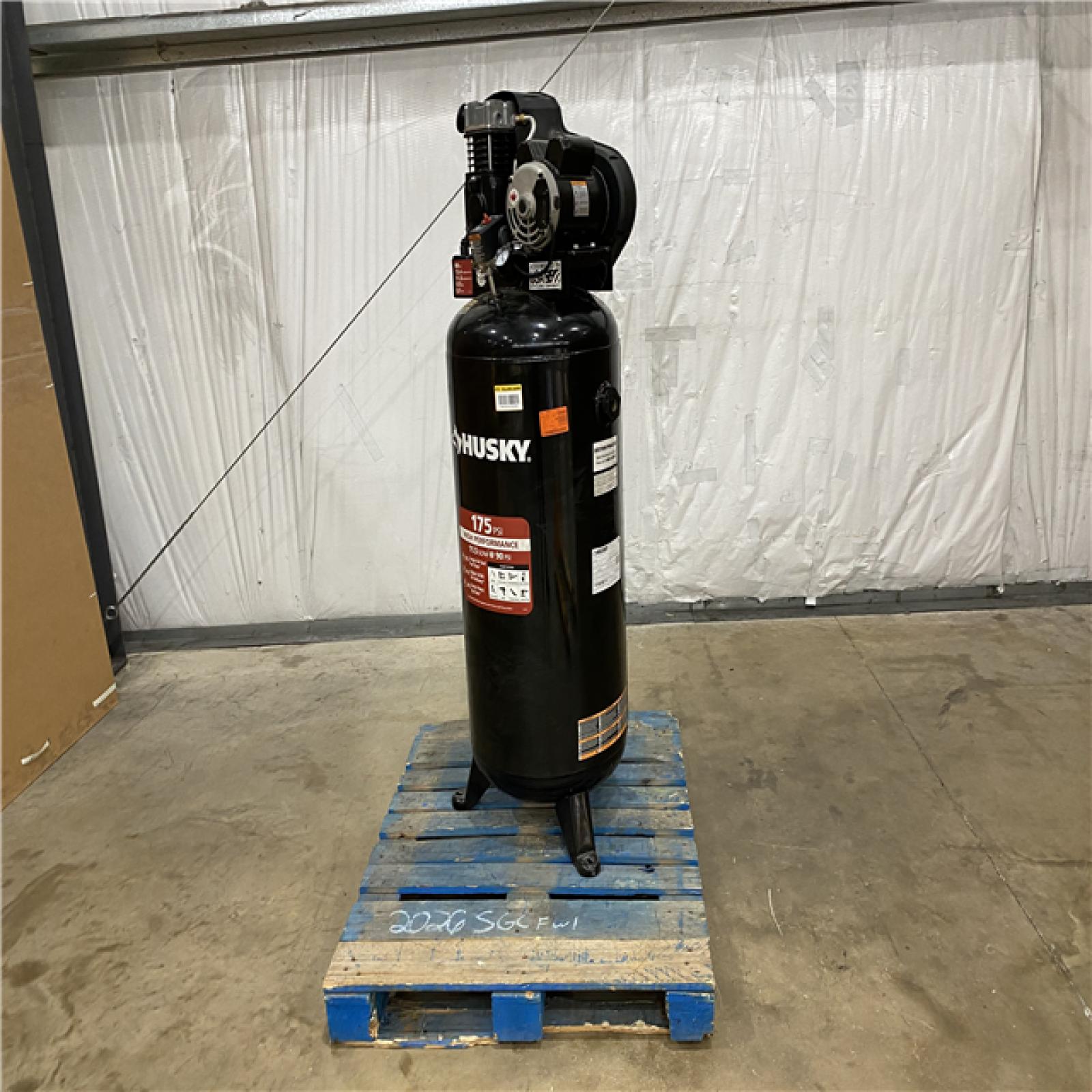 Houston Location AS IS - Husky 60gal Air Compressor