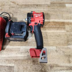 HOUSTON LOCATION - AS - IS Milwaukee M18 FUEL GEN-3 Brushless Cordless 3/8 in. Compact Impact Wrench Kit