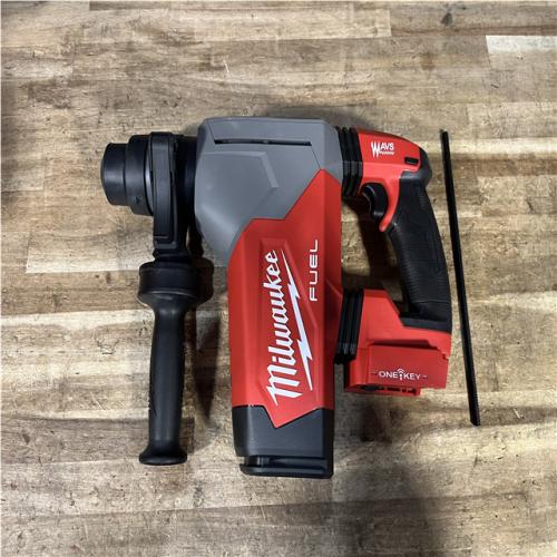 Houston Location AS-IS Milwaukee FUEL 18V Lithium-Ion Brushless Cordless SDS-Plus 1-1/8 in. Rotary Hammer Drill (Tool-Only)