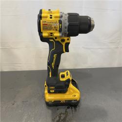AS-IS - DEWALT 20V MAX* XR Brushless Cordless 1/2 Hammer Drill Kit