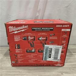 NEW! - Milwaukee M18 Compact 2-Tool Combo Kit