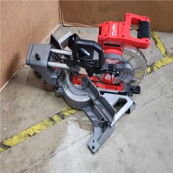 HOUSTON LOCATION - AS-IS Milwaukee M18 FUEL 7-1/4 in. Cordless Brushless Dual-Bevel Sliding Compound Miter Saw (Tool Only)