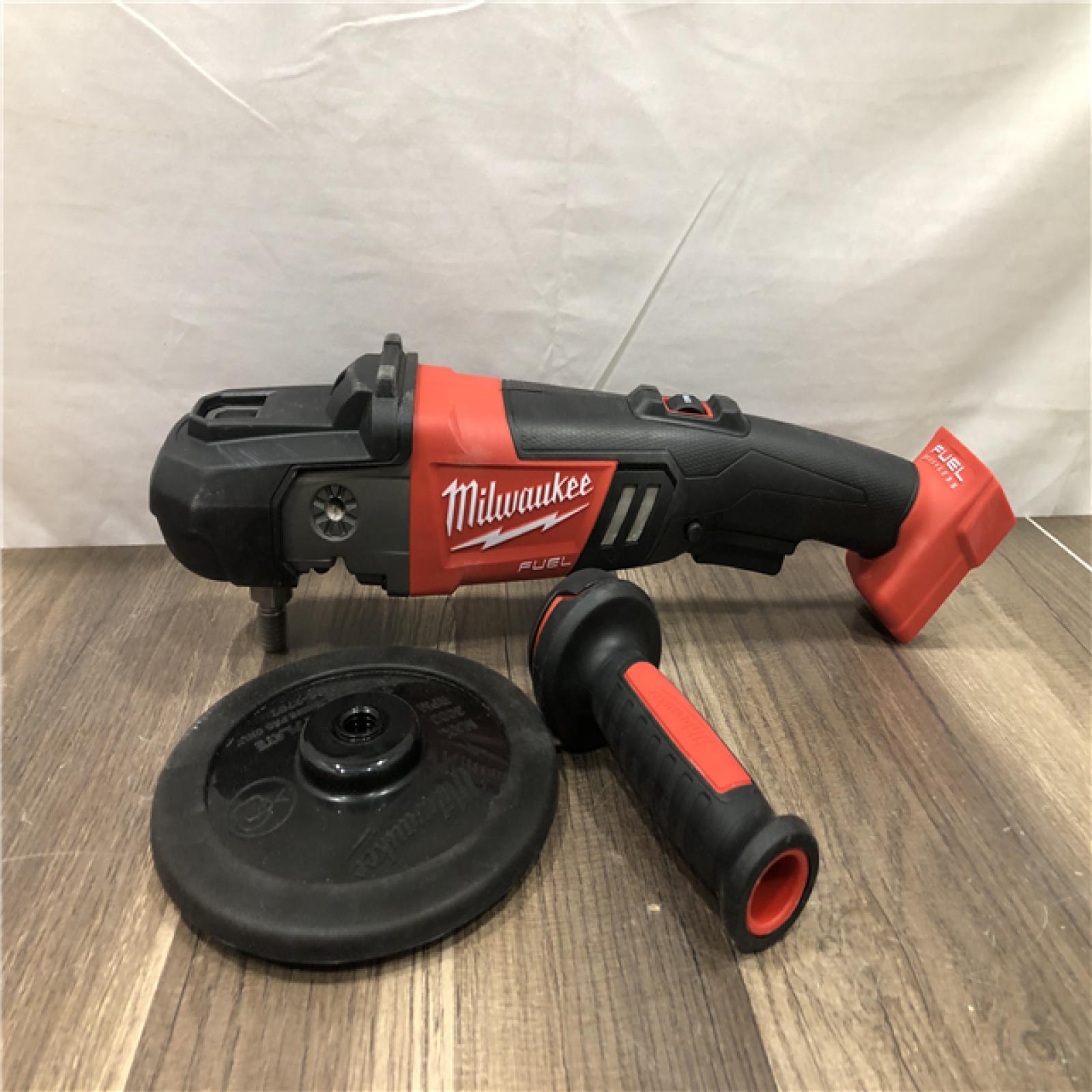 AS-IS Milwaukee FUEL 18V Lithium-Ion Brushless Cordless 7 in. Variable Speed Polisher (Tool-Only)