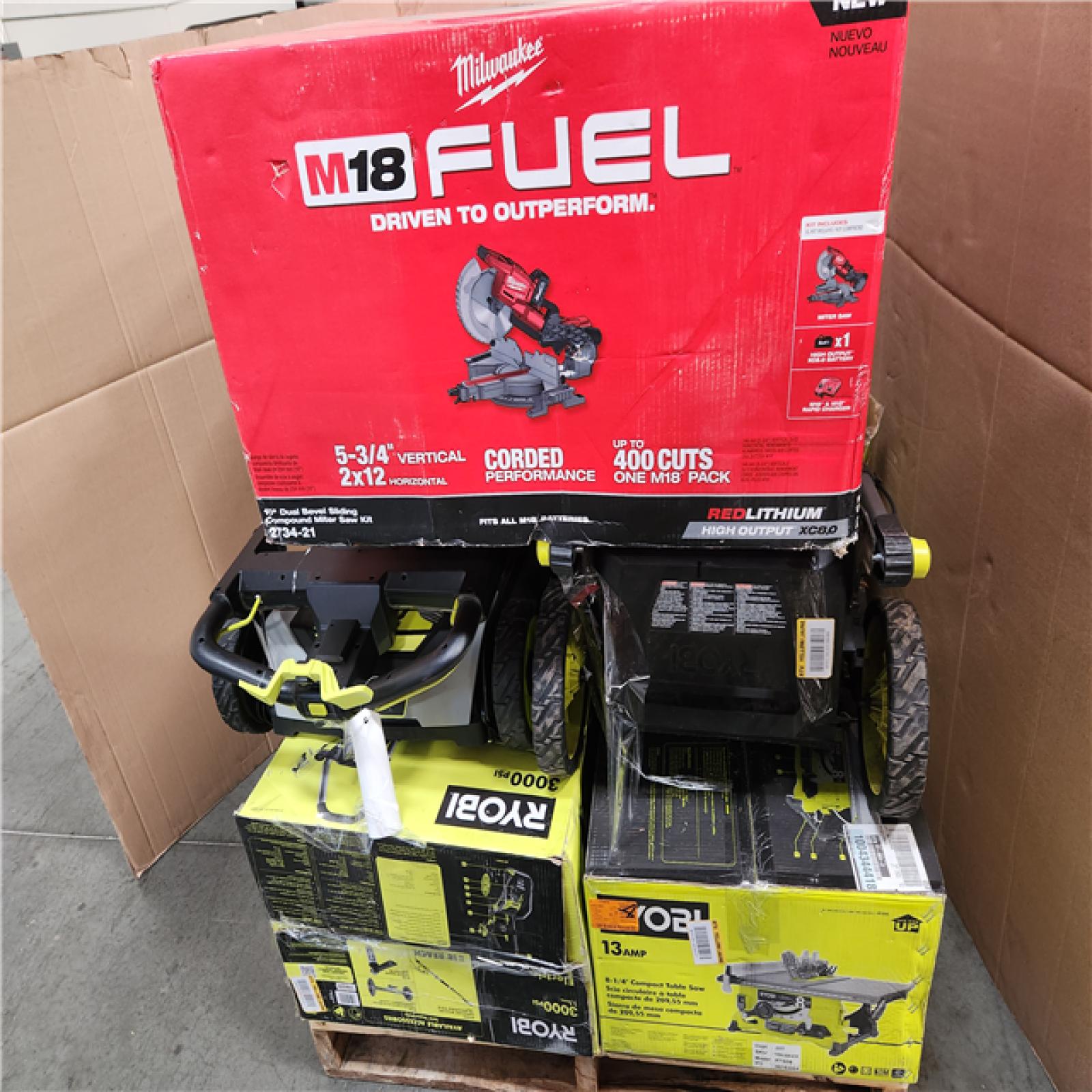 CALIFORNIA AS-IS TOOL PALLET