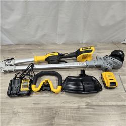GOOD! - DeWalt 20V MAX Cordless Foldable String Trimmer Kit