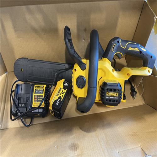 AS-IS - DEWALT 20V MAX 12in. Cordless Battery Powered Chainsaw Kit