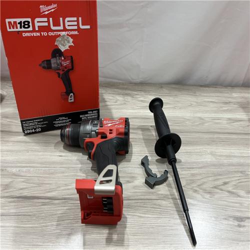 AS-IS Milwaukee FUEL 18V Lithium-Ion Brushless Cordless 1/2 in. Hammer Drill/Driver (Tool-Only)