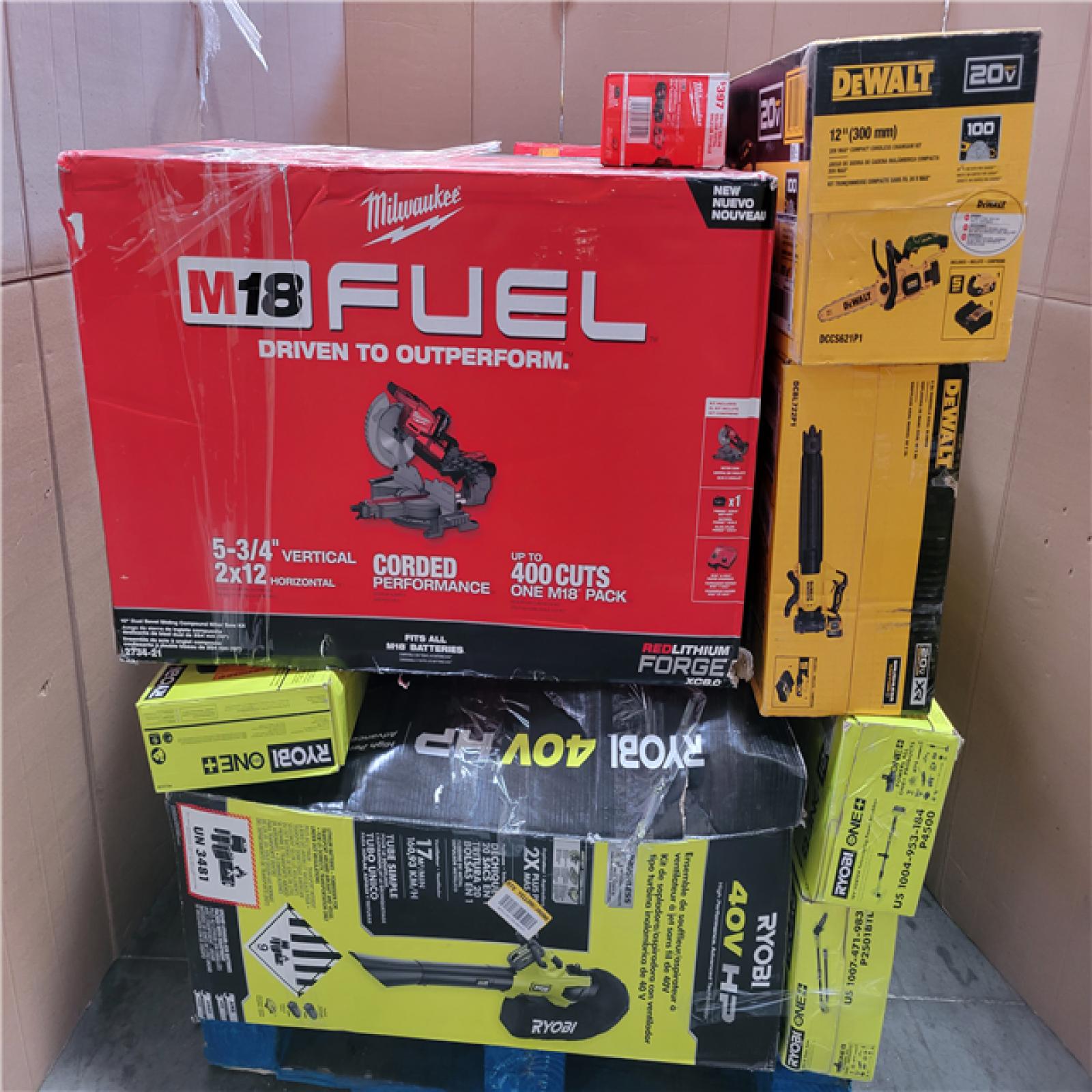 CALIFORNIA AS-IS TOOL PALLET