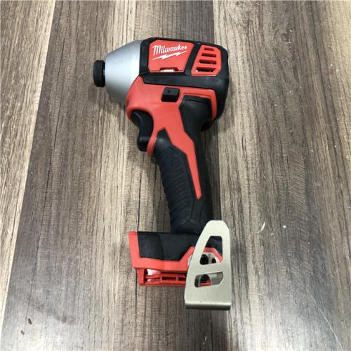 AS-IS Milwaukee M18 18V Lithium-Ion Cordless 1/4 in. Hex Impact Driver (Tool-Only)