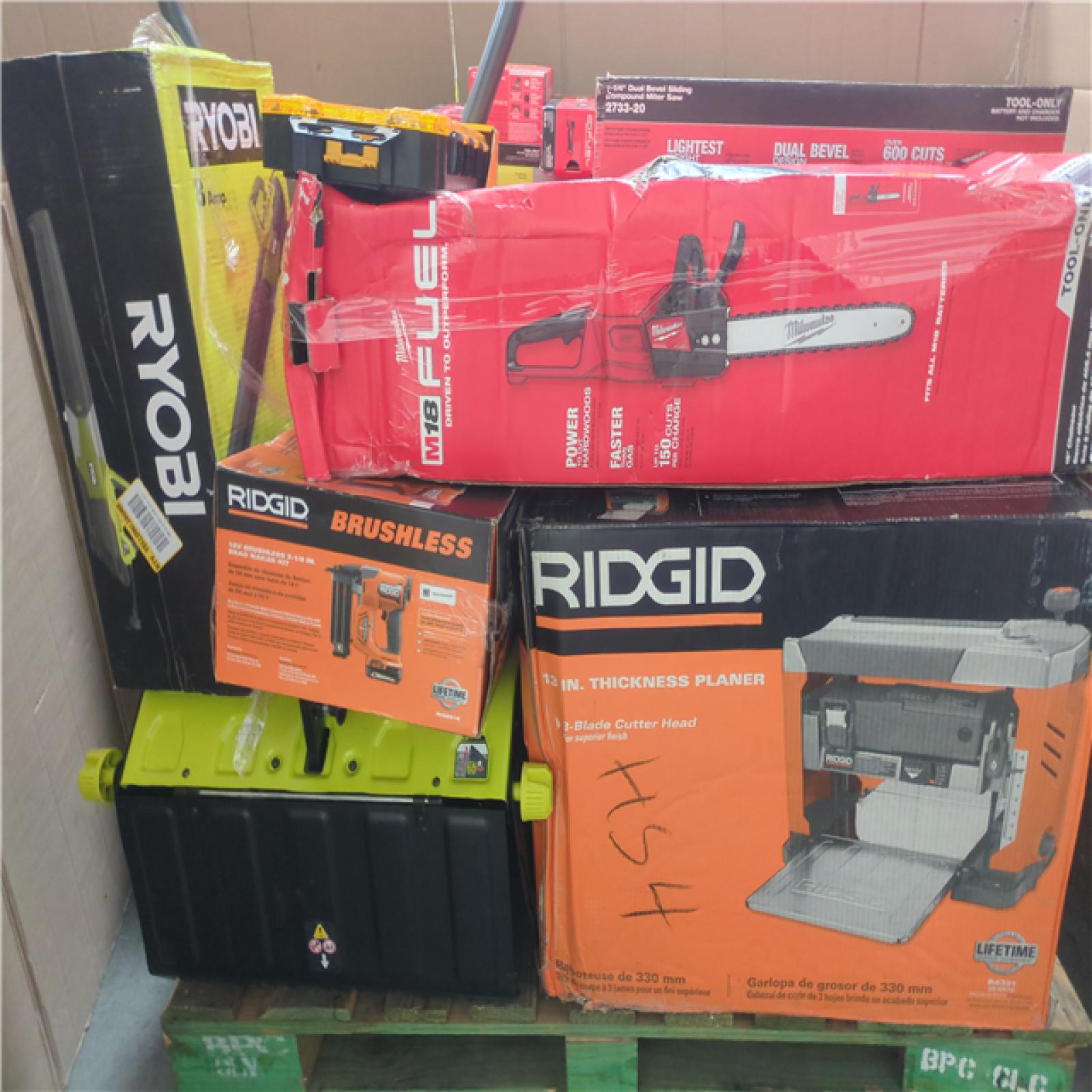 CALIFORNIA AS-IS TOOL PALLET