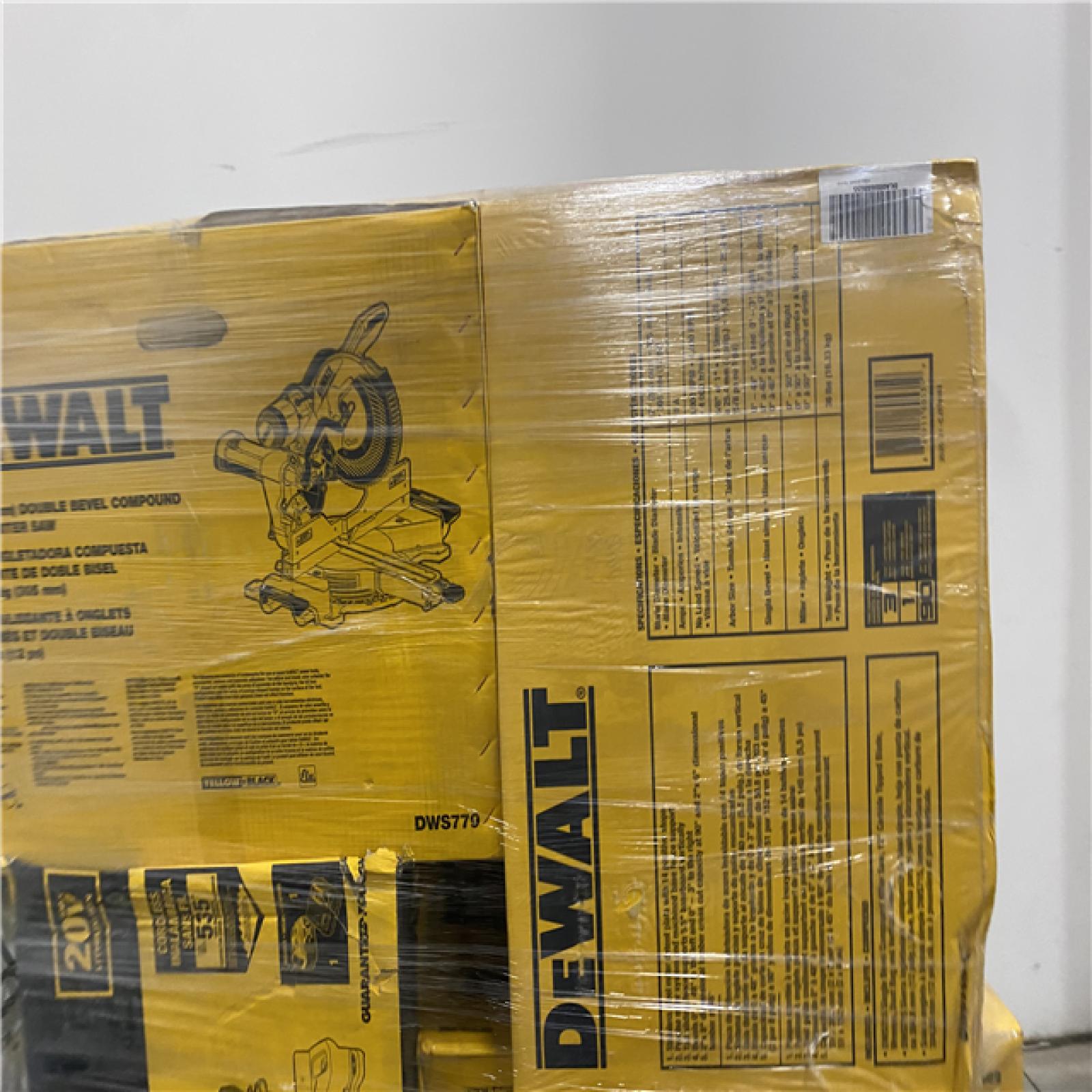 Dallas Location - As-Is DEWALT Tool Pallet