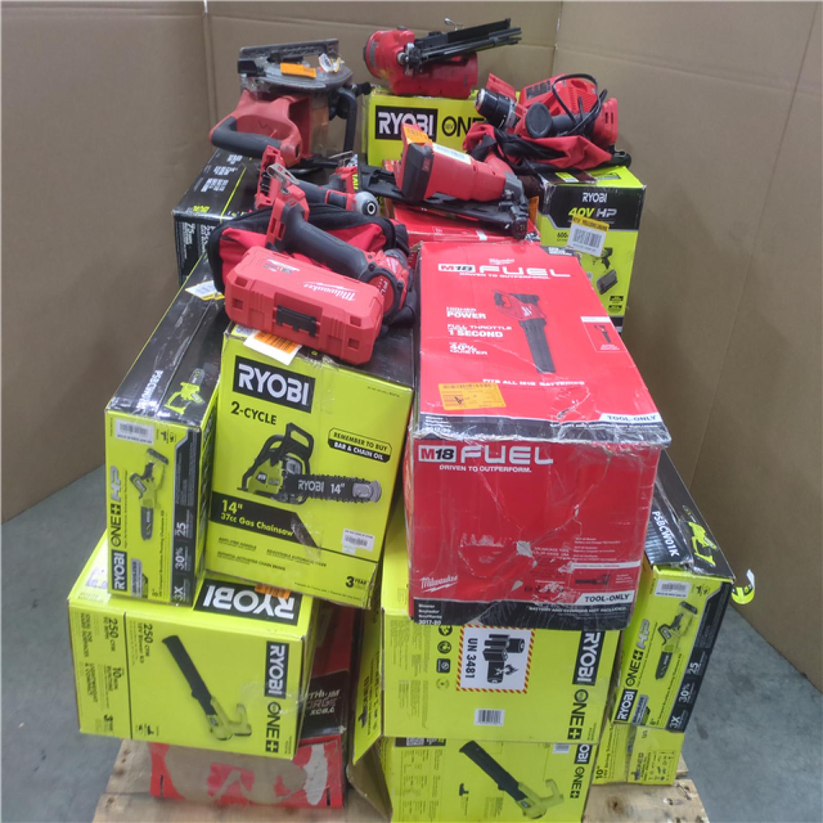 CALIFORNIA AS-IS TOOL PALLET
