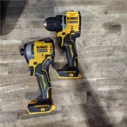 HOUSTON LOCATION - AS-IS DEWALT 2 TOOL COMBO KIT W/ (2) BATTERY & CHARGER
